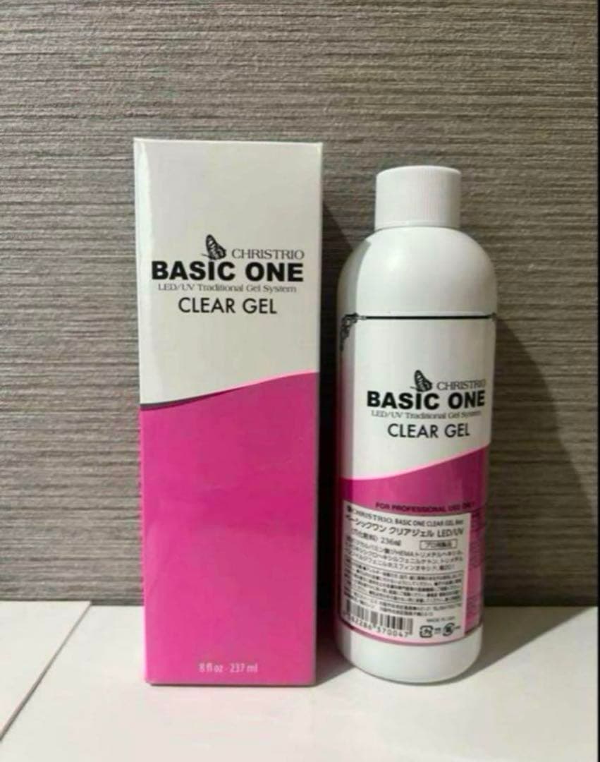 ネイルベースコート・トップコート BASIC ONE CLEAR GEL 236ml Amazon | クリストリオ ベーシックワン クリア ジェル 236.58ml