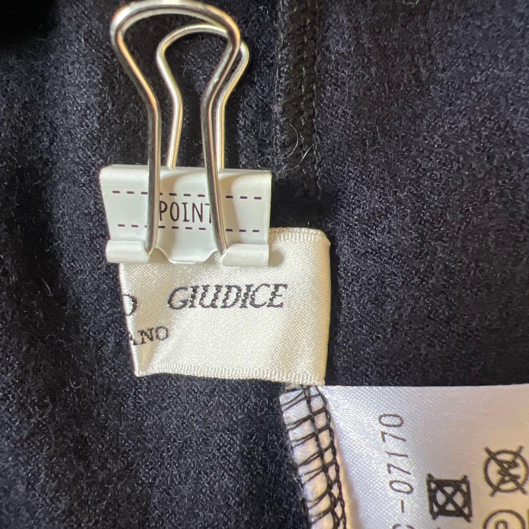 ジャンニロジュディチェ【40】ニット セーター ネイビー レディース