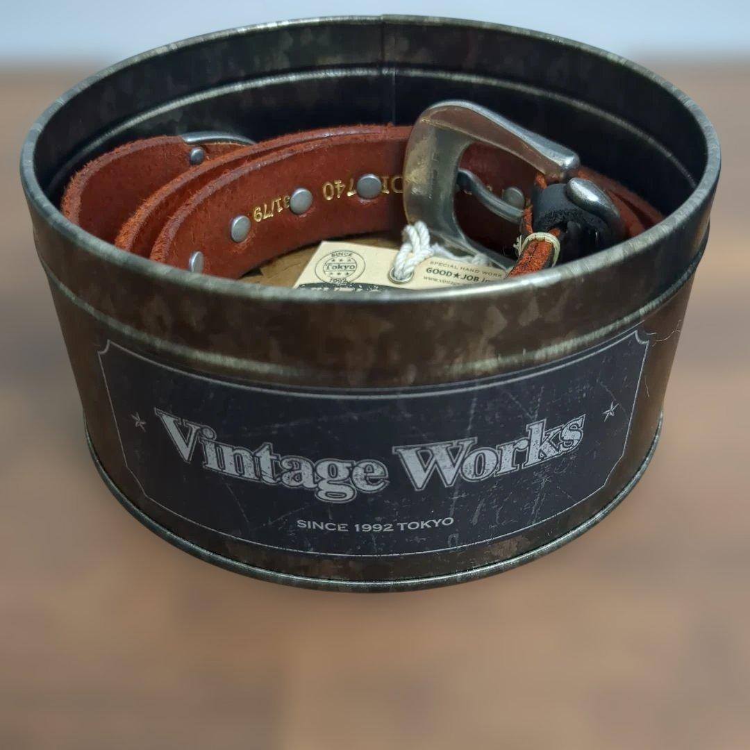 新品ヴィンテージワークス DH5740 CH-2 茶芯 31 レザー ベルト - メルカリ