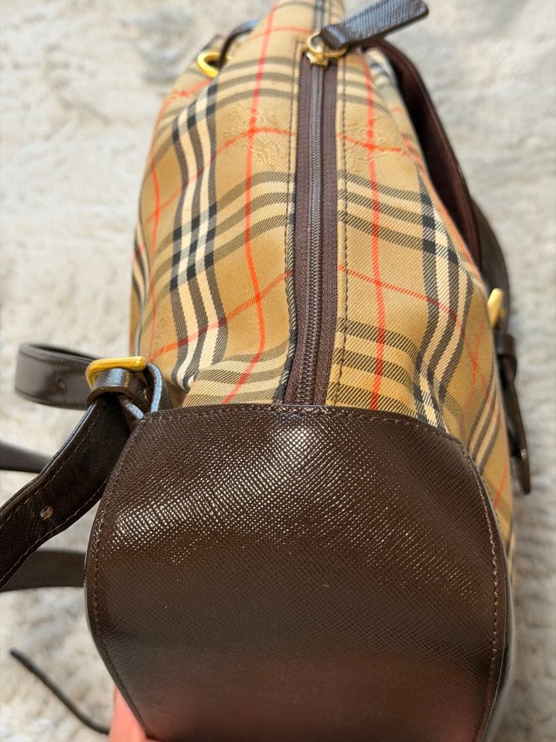 Pooh^_^ 様 Burberryノバチェック柄リュック シャドーホース - メルカリ