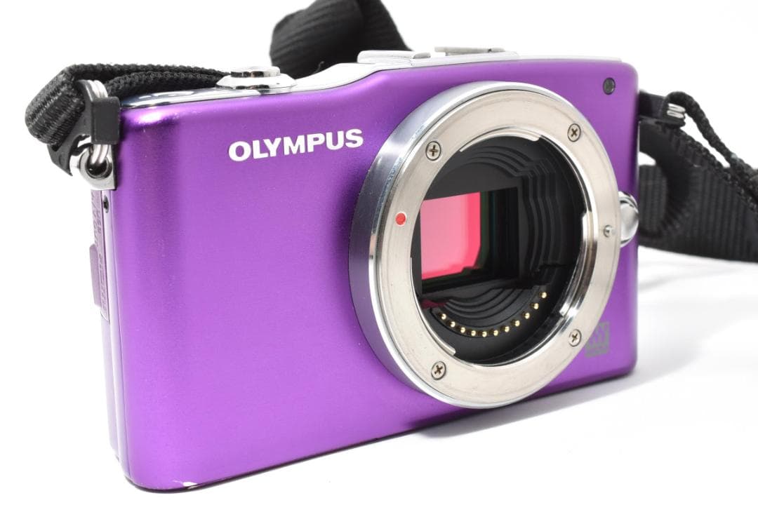 ■希少■ オリンパス PEN E-PM1 パープル