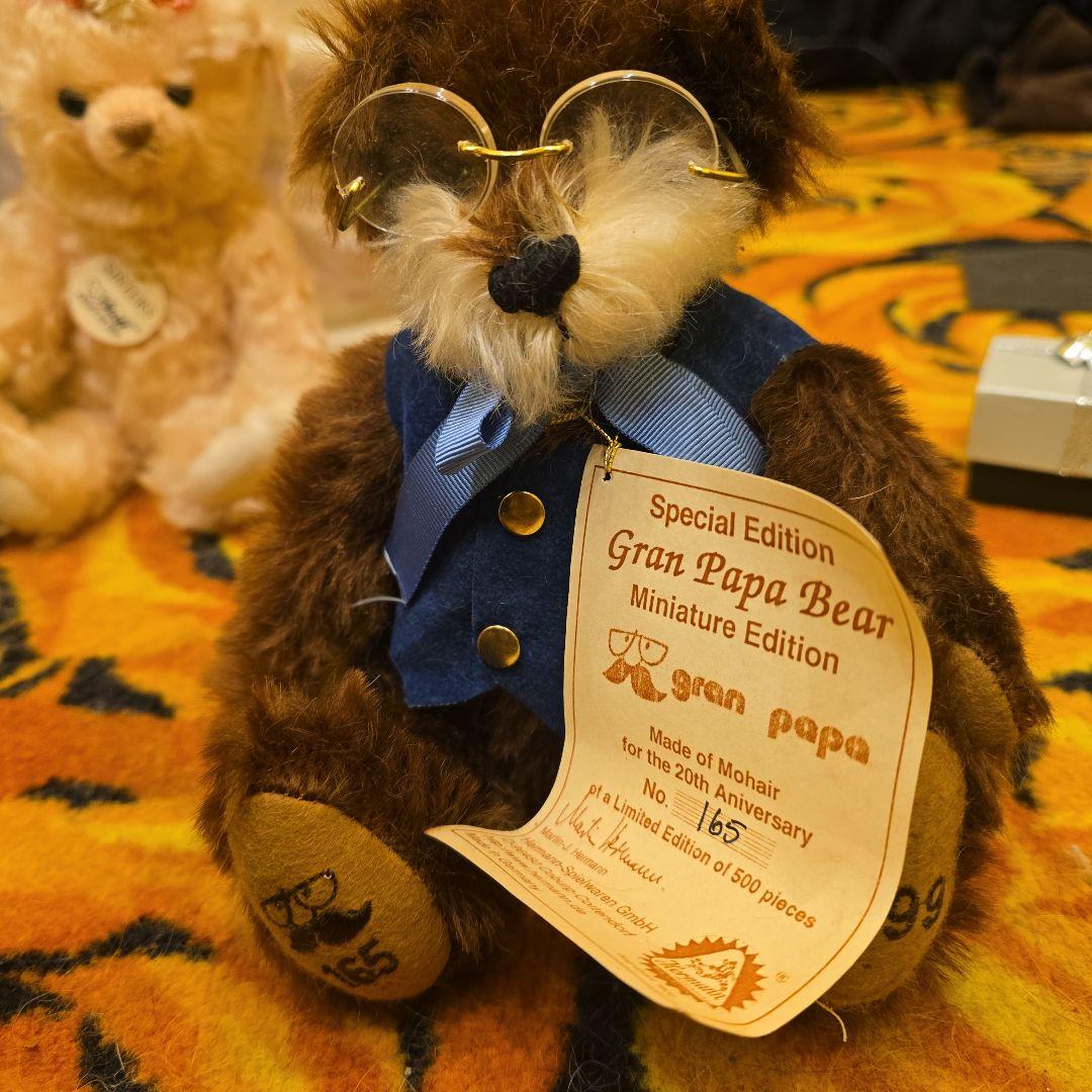 Gran Papa Bear テディベア テディベア パパ | ドイツ最高級テディベア