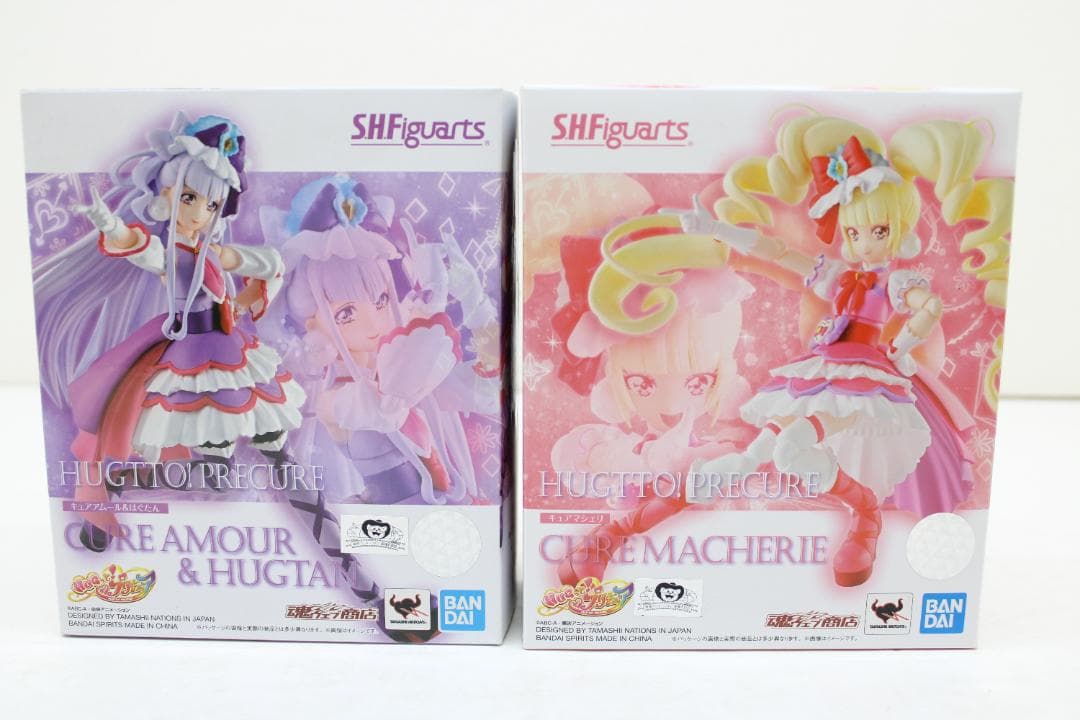 S.H.F キュアマシェリ キュアアムール＆はぐたん 29-TO0115-01 S.H.Figuarts CURE AMOUR & HUGTAN | TAMASHII WEB