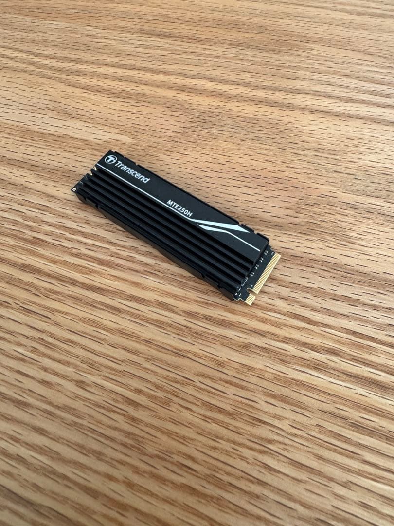 Transcend MT250H M.2 SSD 4TB ヒートシンク付き