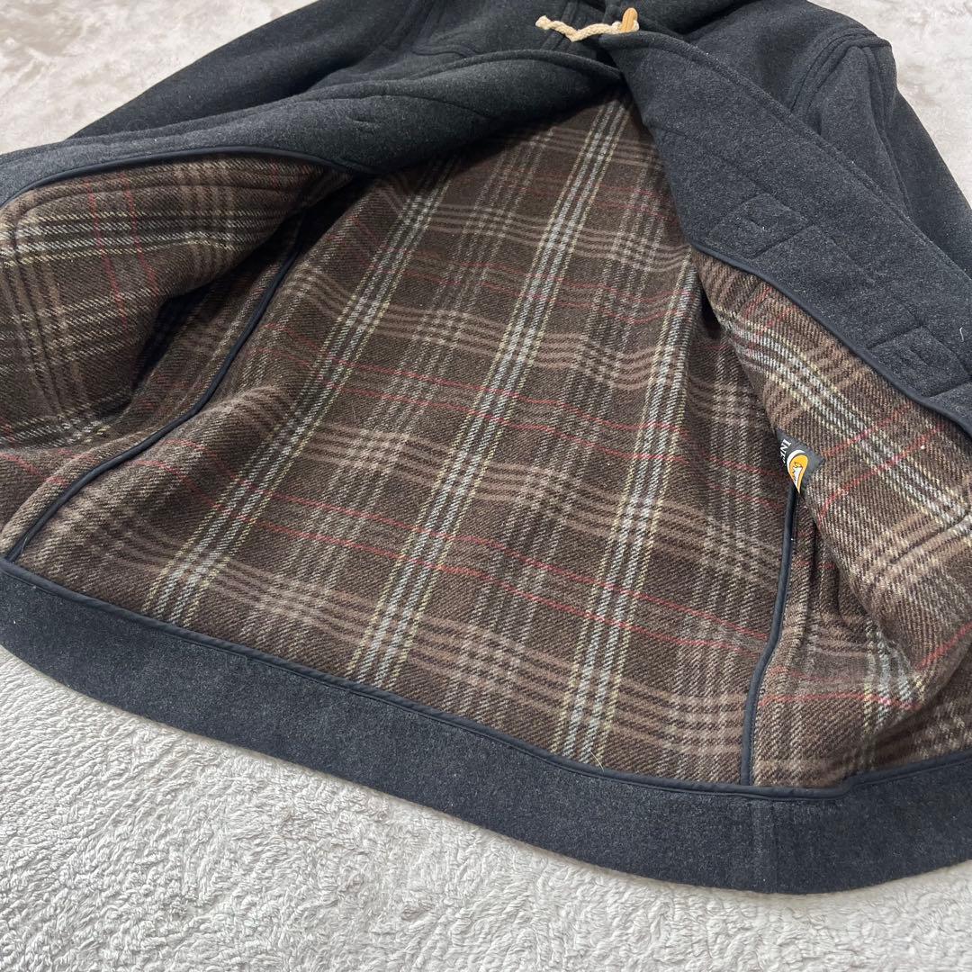 King様専用 イーストボーイ カシミヤ混 ダッフルコート チェック M