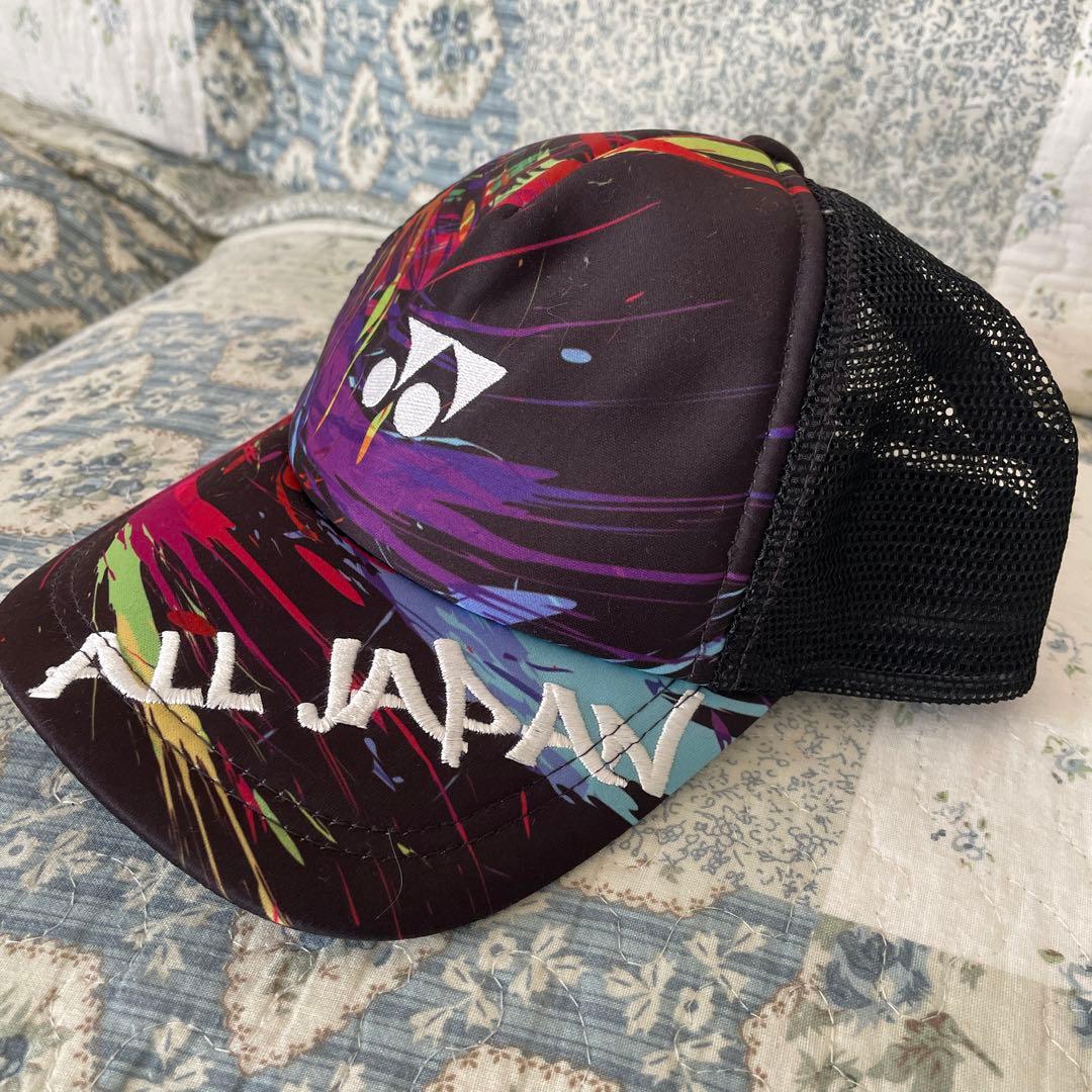 人気レア ヨネックス インターハイ 美品 帽子キャップ ソフトテニス