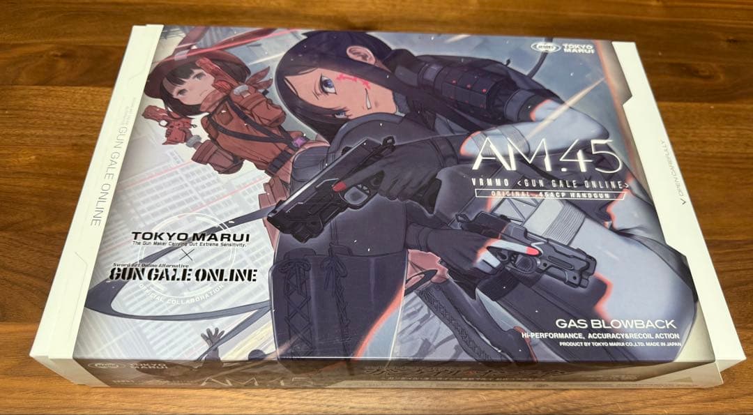 東京マルイ AM45 ガスブローバック　ガンゲイルオンラインコラボモデル ガスガン 東京マルイ AM.45 ガンゲイル・オンライン公式コラボモデル