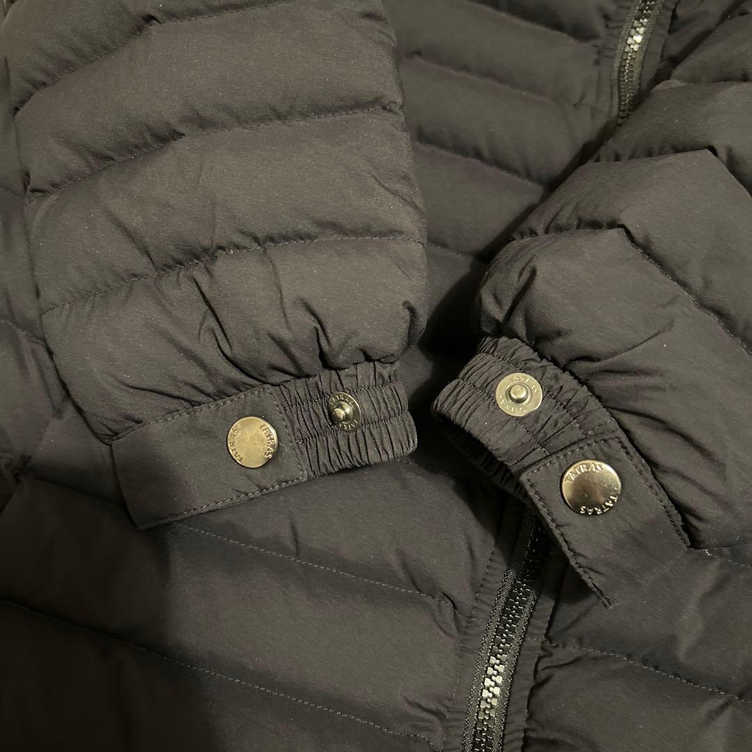 美品】TETRAS ロングダウンコート LESTE サイズ02 ブラック - メルカリ