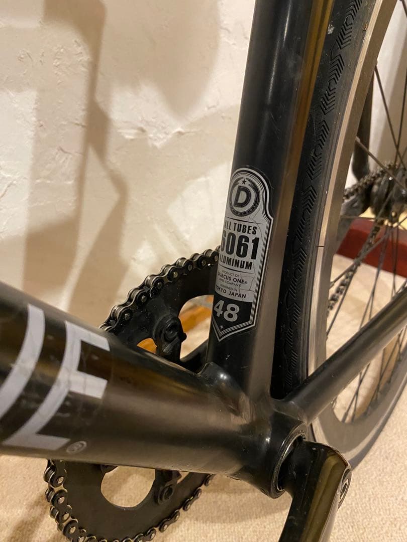 送料込、完成車】700c ダーカスワン ピスト 定価15万+6万 フルカスタム