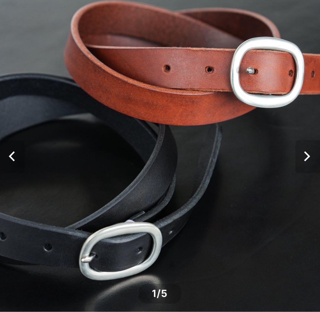 W reversible leather belt OVY kaja DECI Premium Reversible Leather