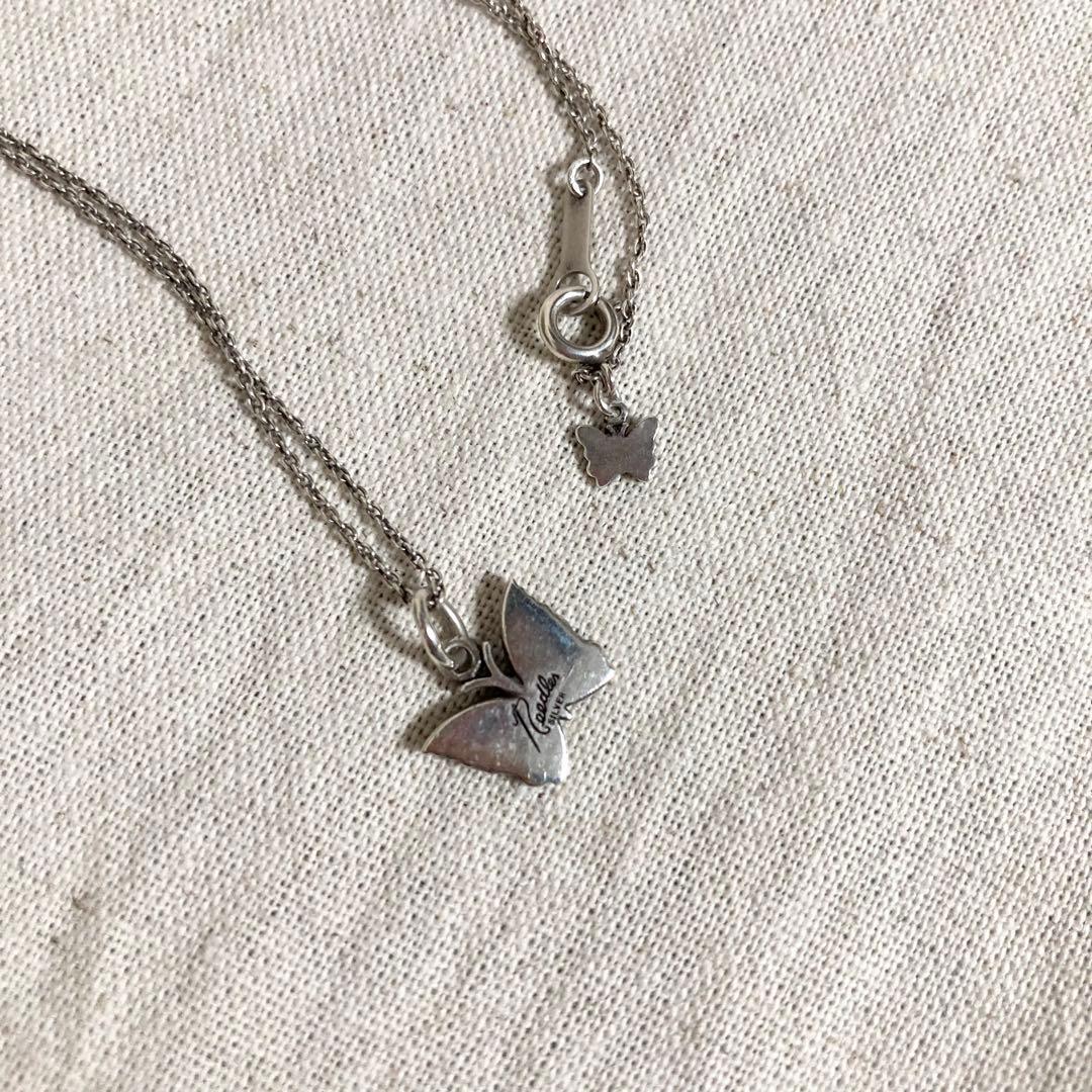 ⚫︎Needles パピヨンネックレス シルバー