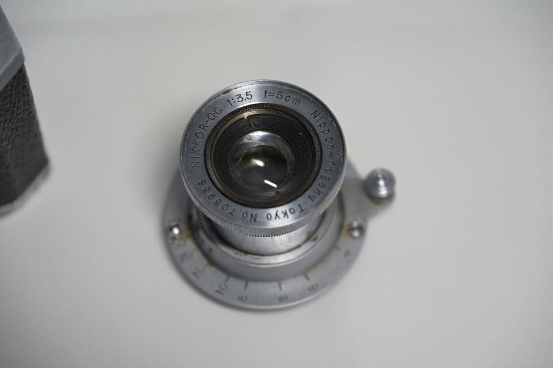 Nikon NIKKOR-Q.C 5cm F3.5+おまけCanon SII