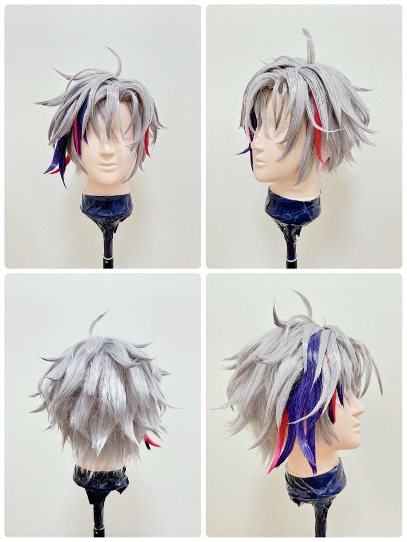 にじさんじ 不破湊風 セット済みウィッグ にじさんじ】不破湊風コスプレウィッグの作り方！ 前髪チェンジで別Ver