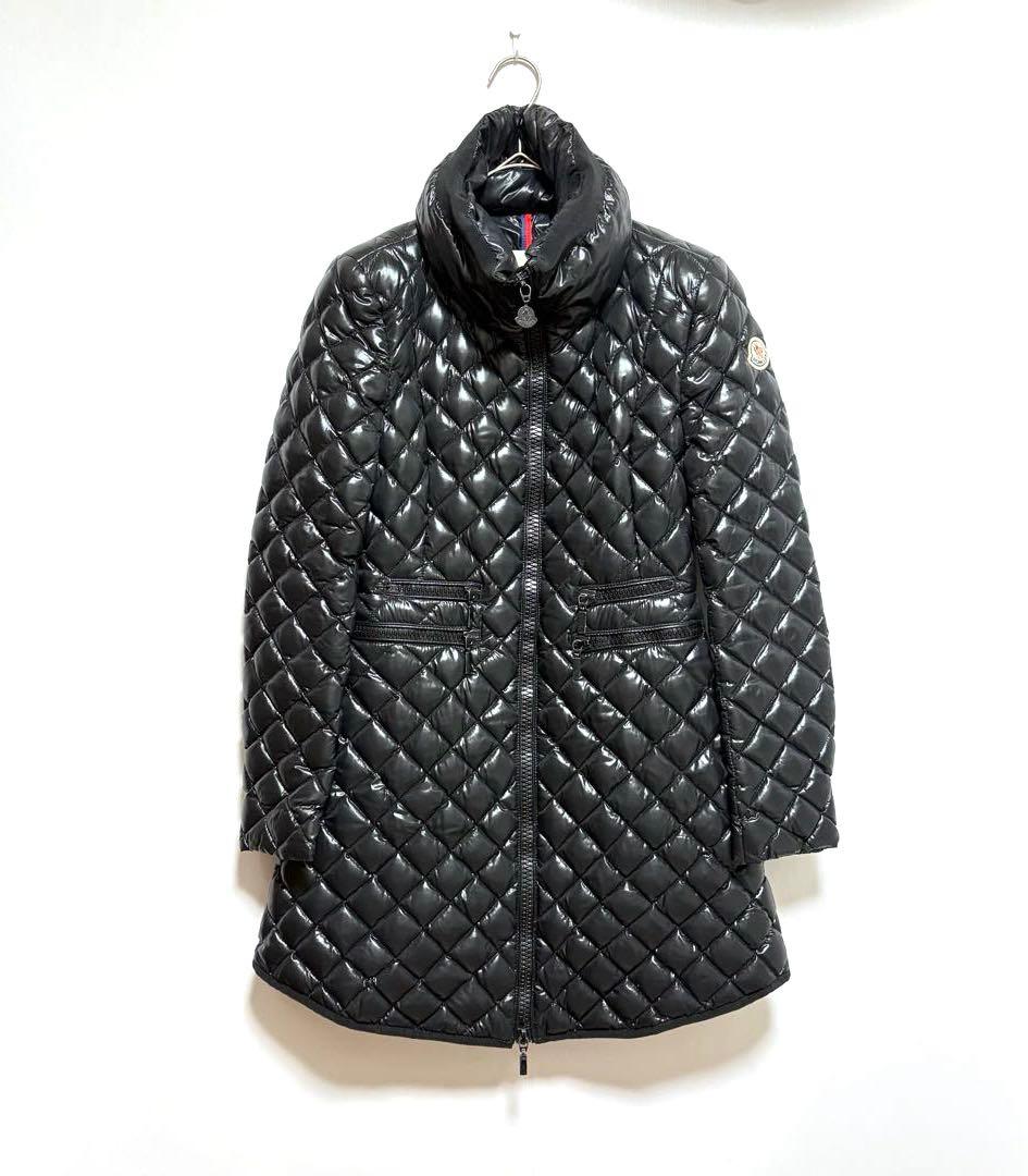 正規品 モンクレール ダウン ジャケット ロング 最高級 上質 コート 黒