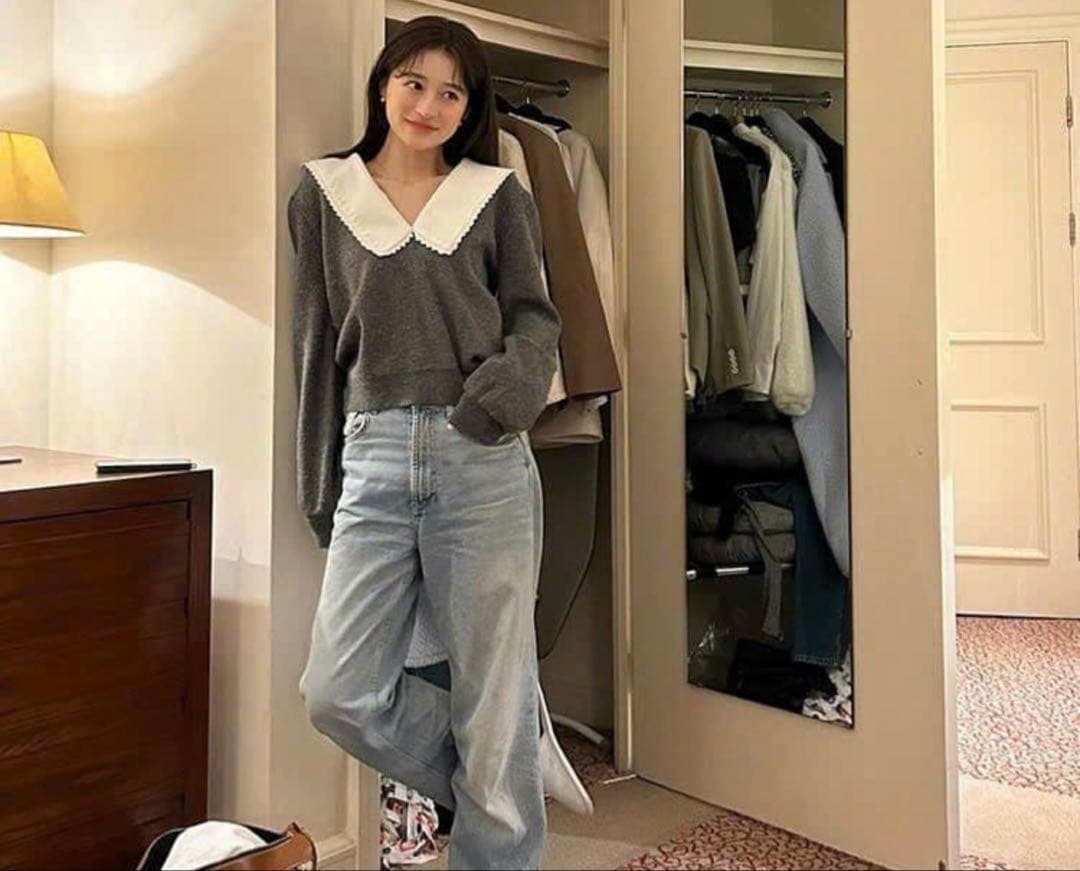 ビビィ BIBIY ANNABELLE KNIT GRAY 完売品 すぐ発送可 - メルカリ