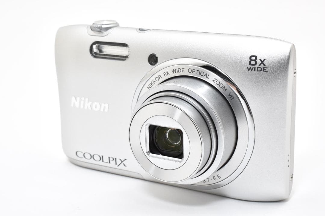 Nikon COOLPIX S3600 コンパクトデジタルカメラ シルバーニコン