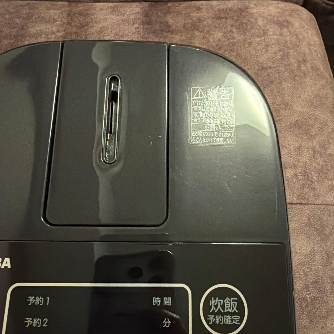TOSHIBA東芝 RC-5MFM 炊飯器 ブラック