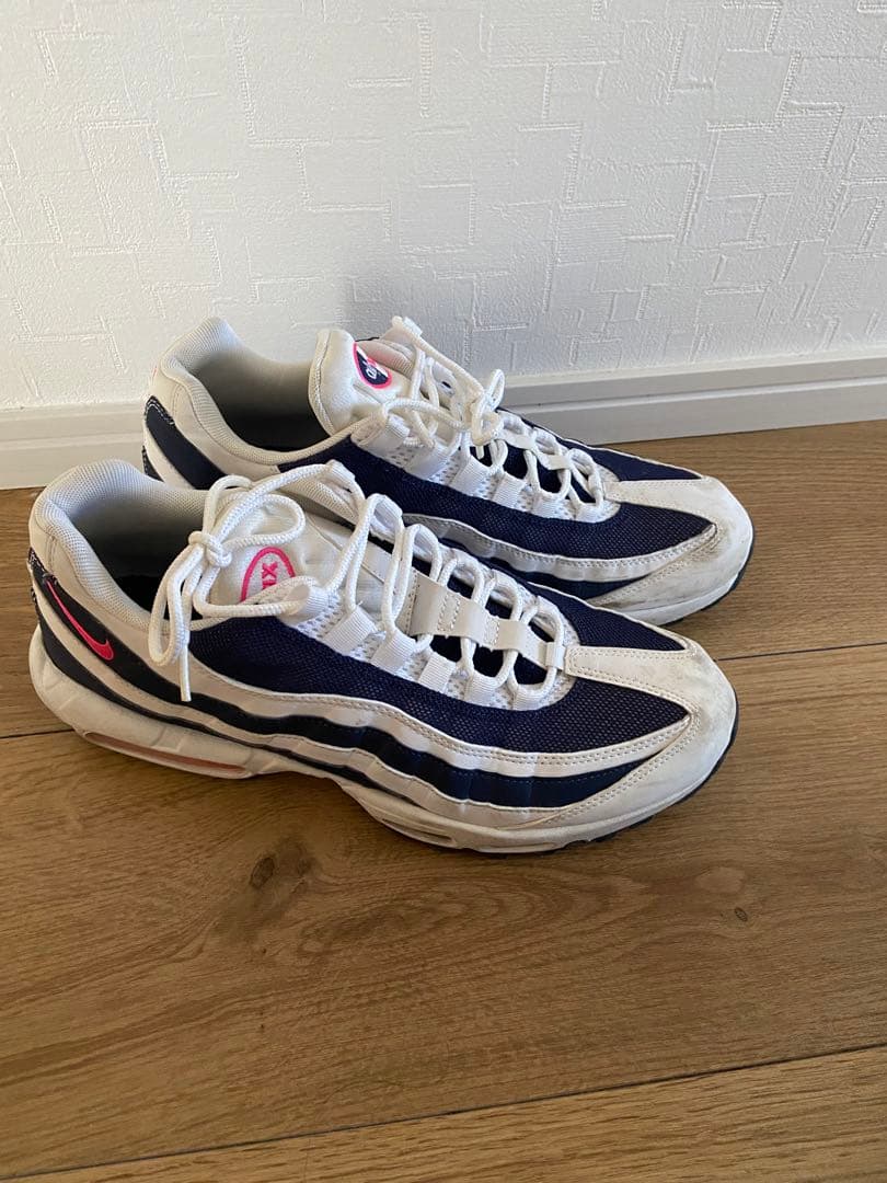 Nike Air Max 95 ネイビー/ホワイト エア マックス 95 NIKE AIR MAX ESSENTIAL midnight navy/white ci3705