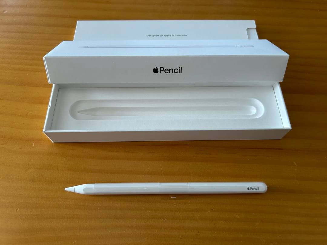 美品 純正 Apple Pencil 第2世代 ホワイト 動作確認済み - メルカリ