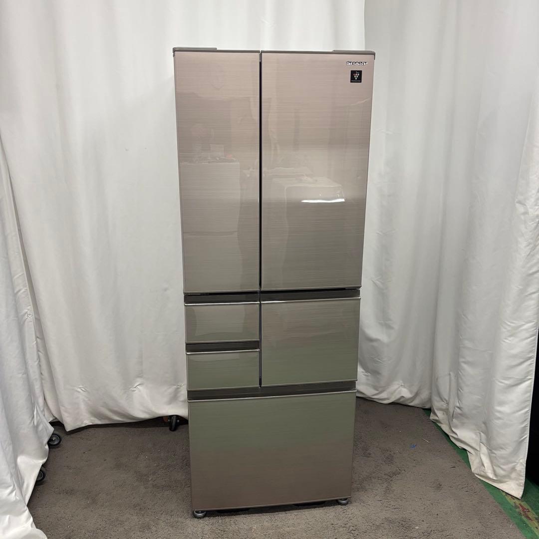 116 冷蔵庫 SHARP 500-600ℓ 大型 綺麗 フレンチドア 設置無料 - メルカリ