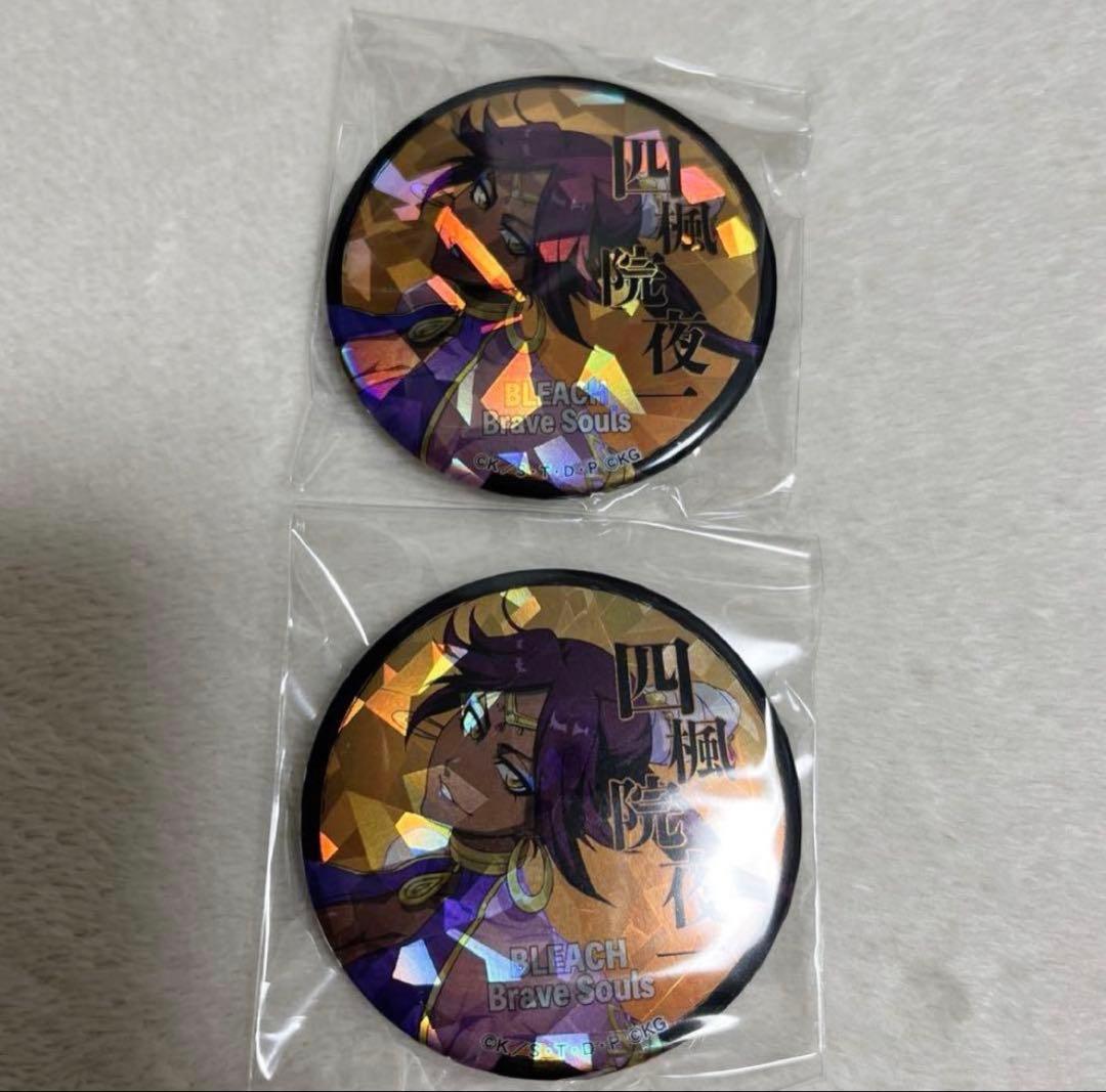 BLEACH Brave Souls OIOI ホログラム缶バッジ 四楓院夜一 - メルカリ