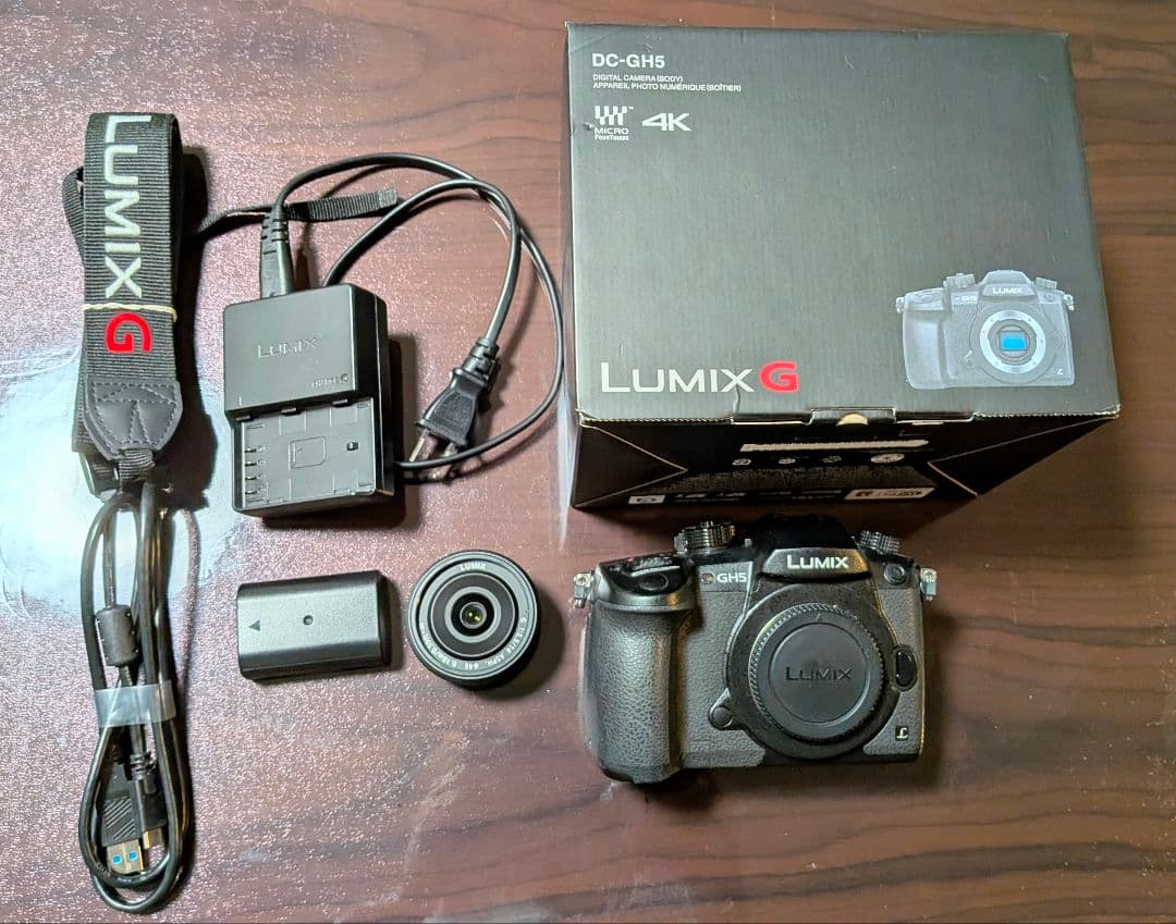 LUMIX DC-GH5 ミラーレス一眼 単焦点レンズ付（レンズ不要なら値引可） LUMIX DC-GH5 ミラーレス一眼 単焦点レンズ付（レンズ不要なら値引可