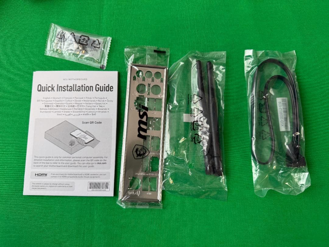 MSI PRO B760M-A Wi-Fi DDR4 マザーボード 新品