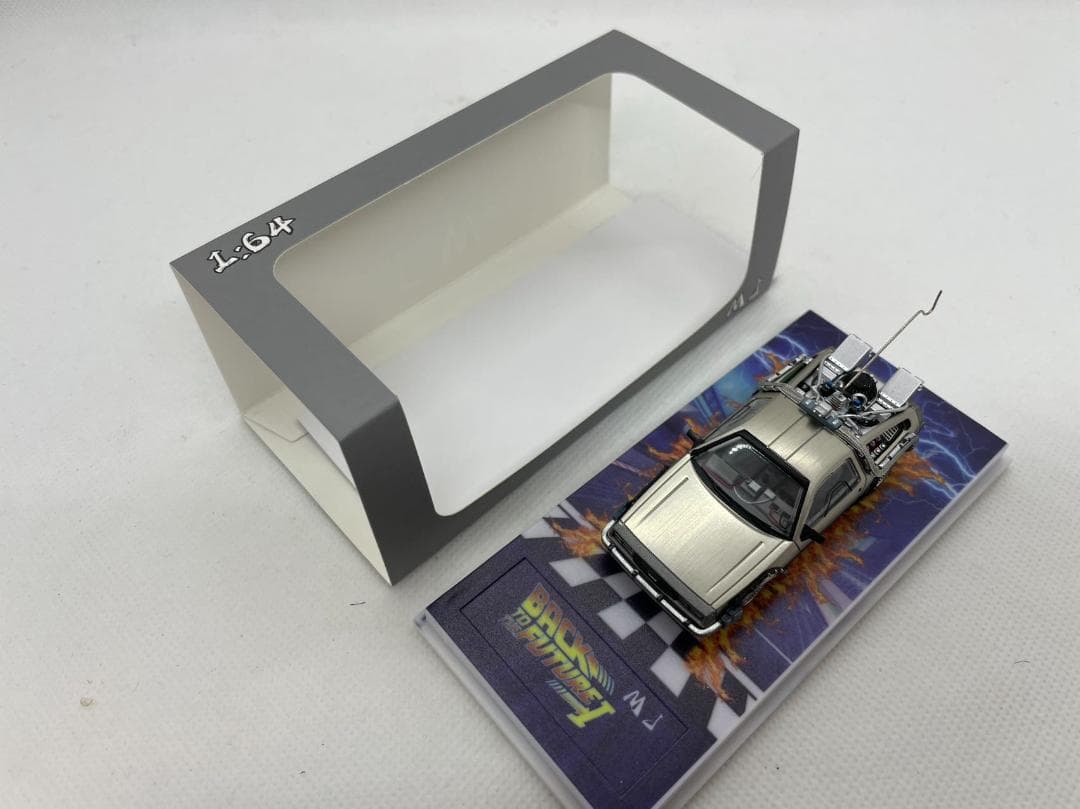 4R-568 MJ 1/64 バック トゥ ザ フューチャー デロリアン - メルカリ