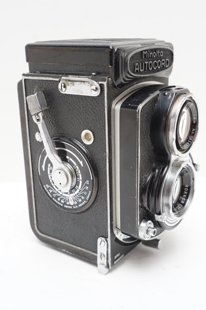 【作例あり】動作品　Minolta Autocord　二眼レフ