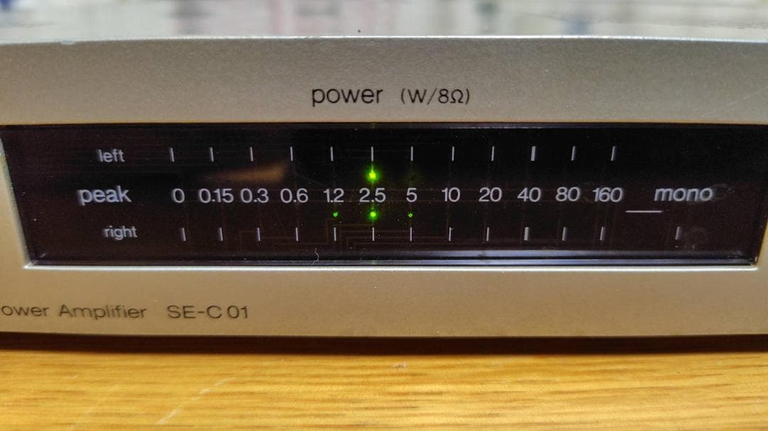 Technics SE-C01 ステレオ/モノ DC パワーアンプ テクニクス