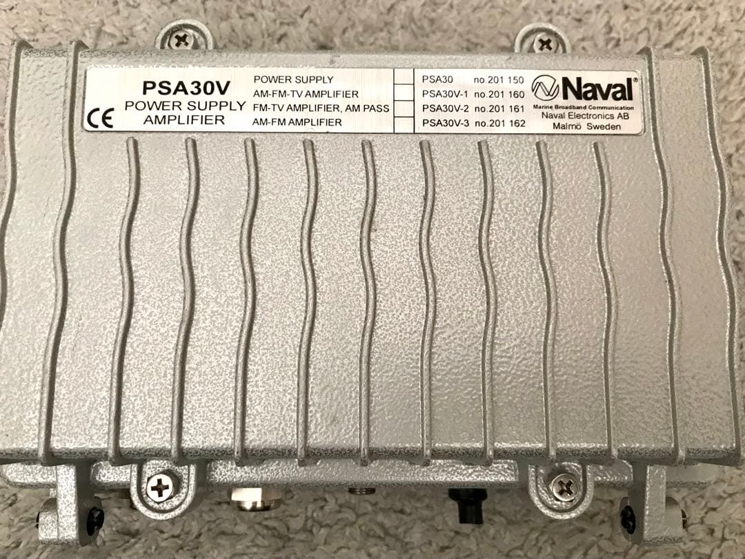 【船舶用】Naval PSA30V パワーサプライアンプ｜TV・ラジオ受信強化