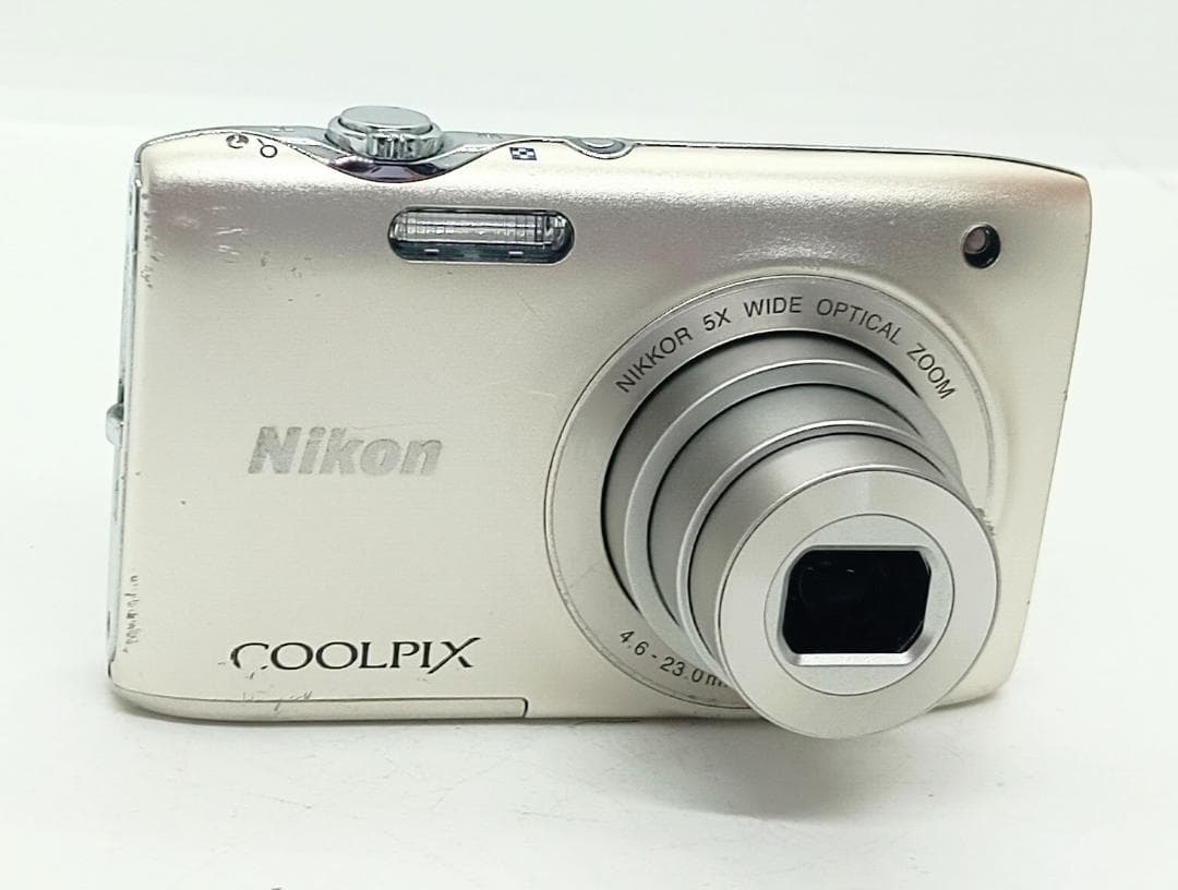 Nikon COOLPIX S3100 シルバー 充電器付き デジタルカメラ