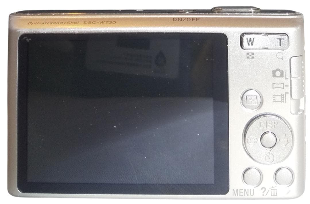 SONY Cyber-shot DSC-W730 シルバー 美品 動作確認済み - メルカリ