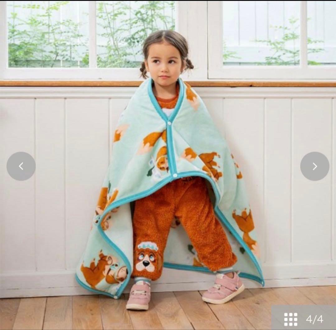 新品 NANAさん ディズニー ピーターパン ナナ 着る毛布 ブランケット