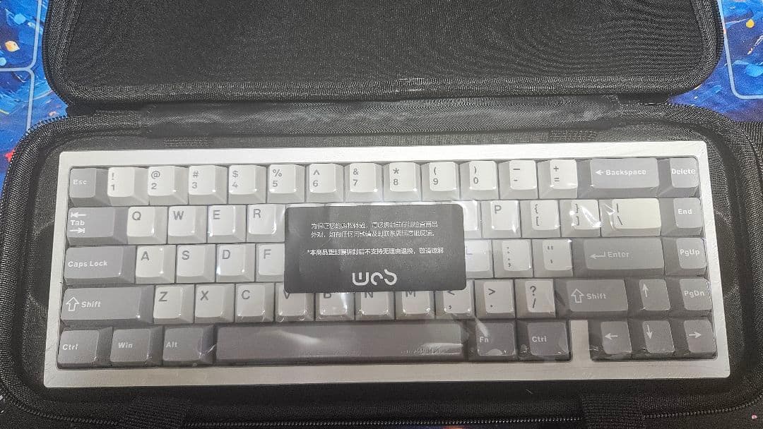 WOBKEY zen65 lite シルバー