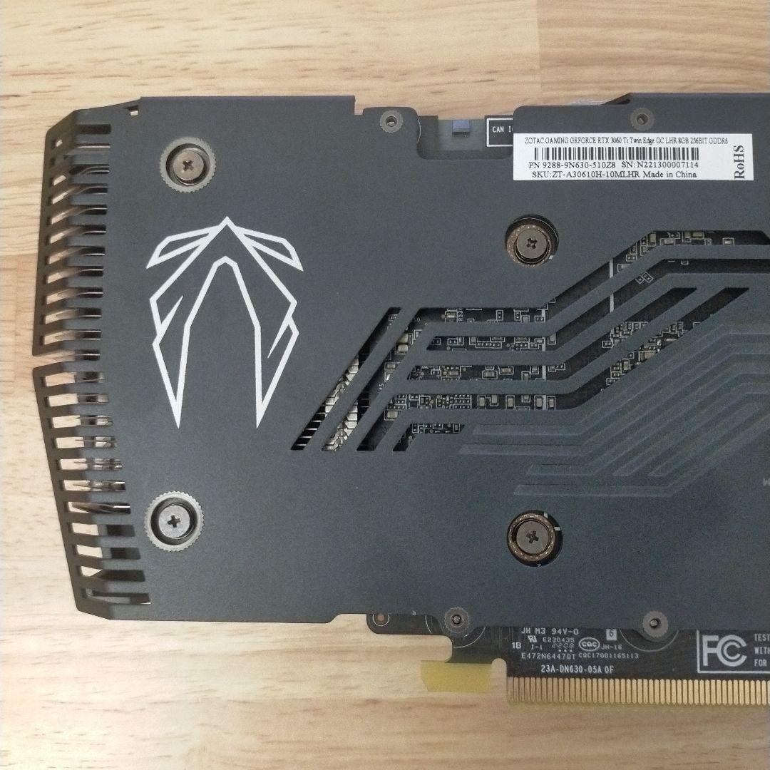 ZOTAC Geforce RTX 3060ti 8GB　②