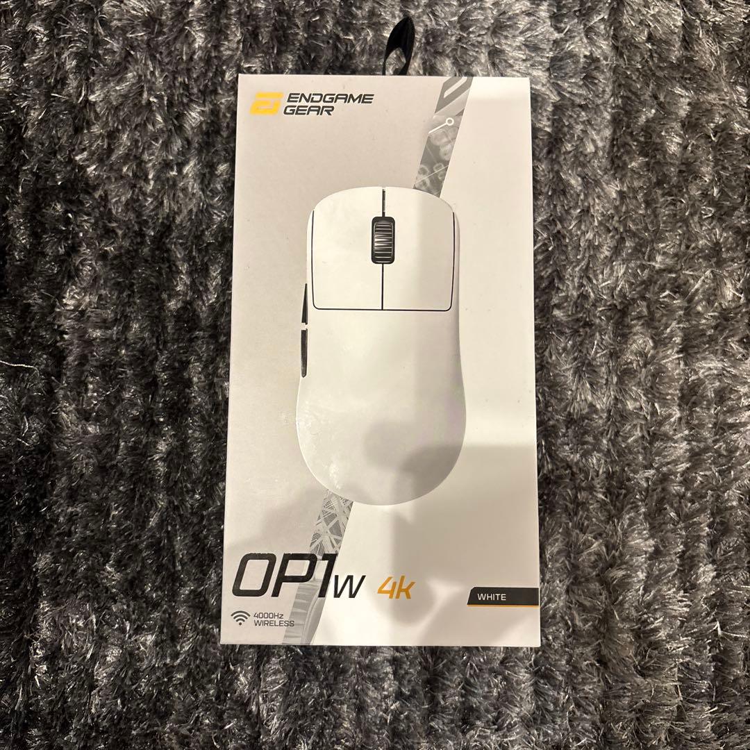 ENDGAME GEAR OP1W 4K ホワイト Amazon.com: ENDGAME GEAR OP1w 4k Wireless Gaming Mouse White