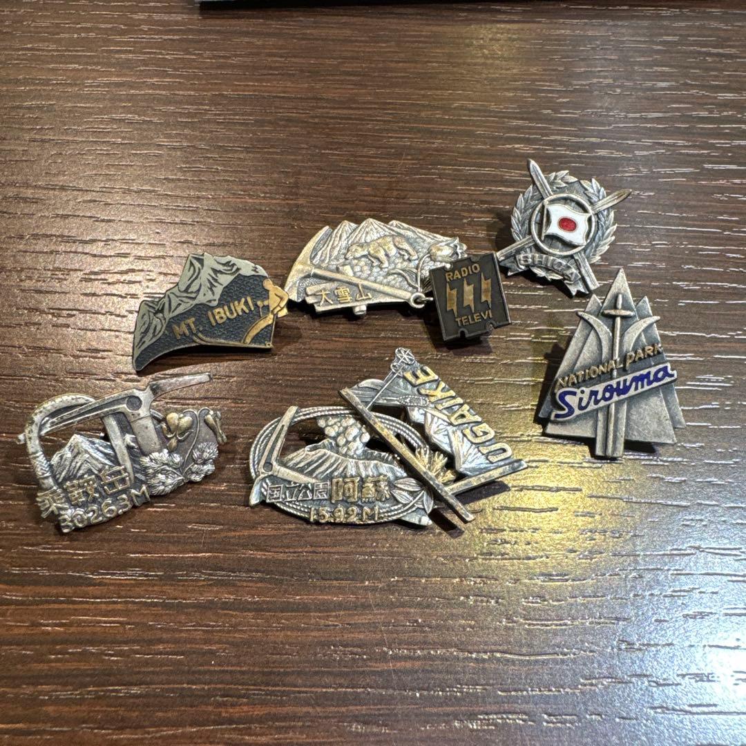 山バッジ ピンバッジ ピンズ セット - メルカリ