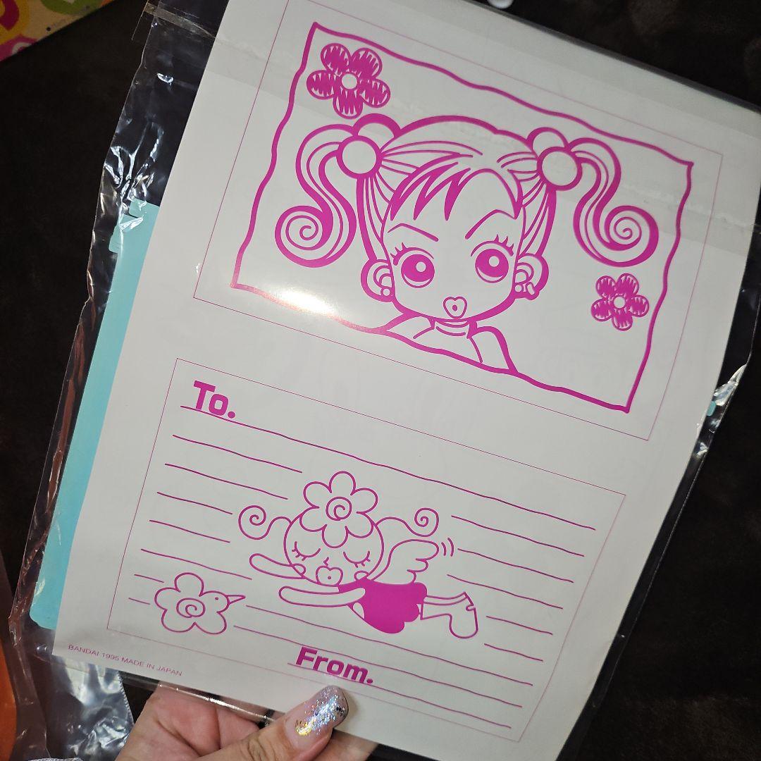 当時物 バンダイ「ご近所物語 プリントデザイナー」新品未使用 【矢沢