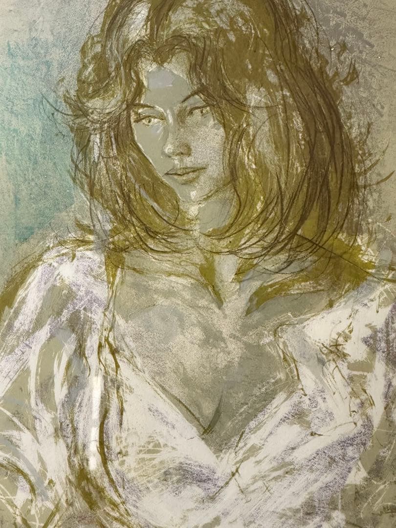 真作 ジャック・ペクナール リトグラフ 版画パステル画 価値絵画 美術