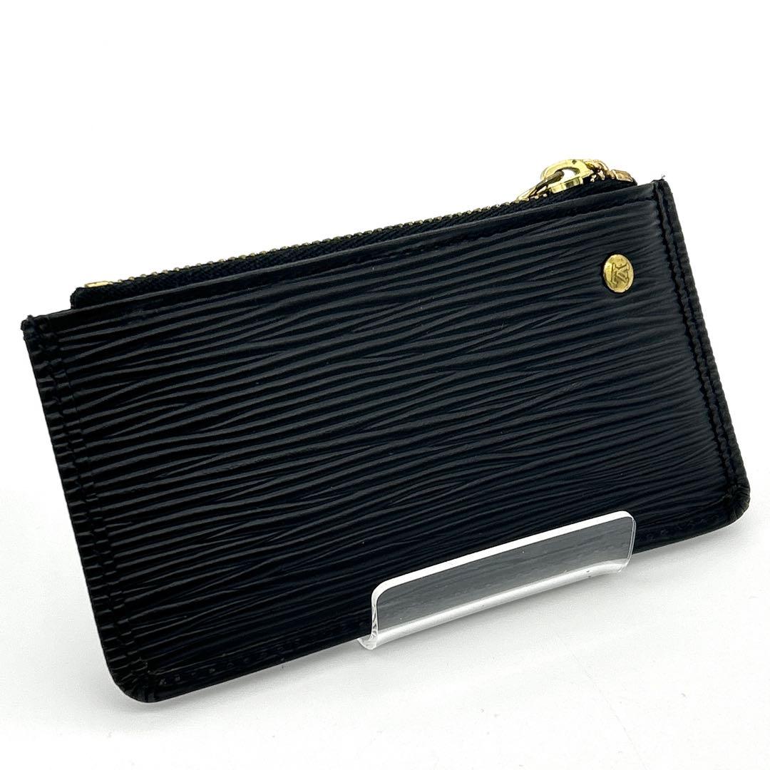 極美品】ルイヴィトン エピ 黒 ポシェットクレ コインケース 男女兼用