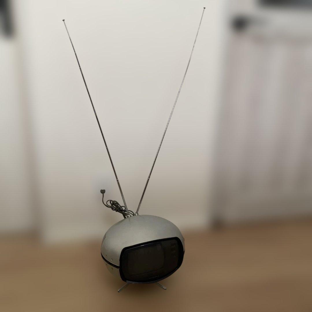 Panasonic TR-005 スペースエイジ ミッドセンチュリー　白黒テレビ