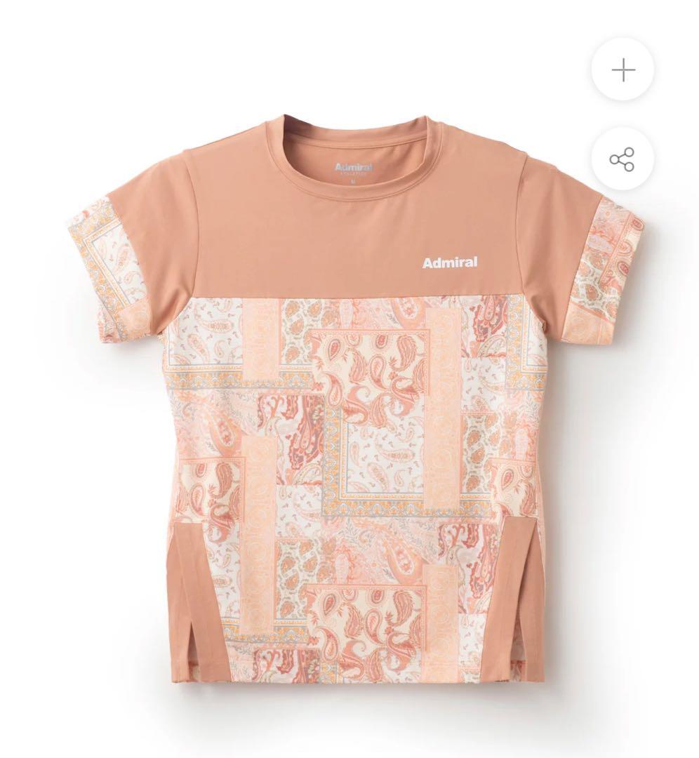 お値下げ★アドミラル　2025SS ペイズリー柄　トップス　Mサイズ TopIsm（トップイズム） シャツ 「2025」ペイズリー柄長袖シャツ