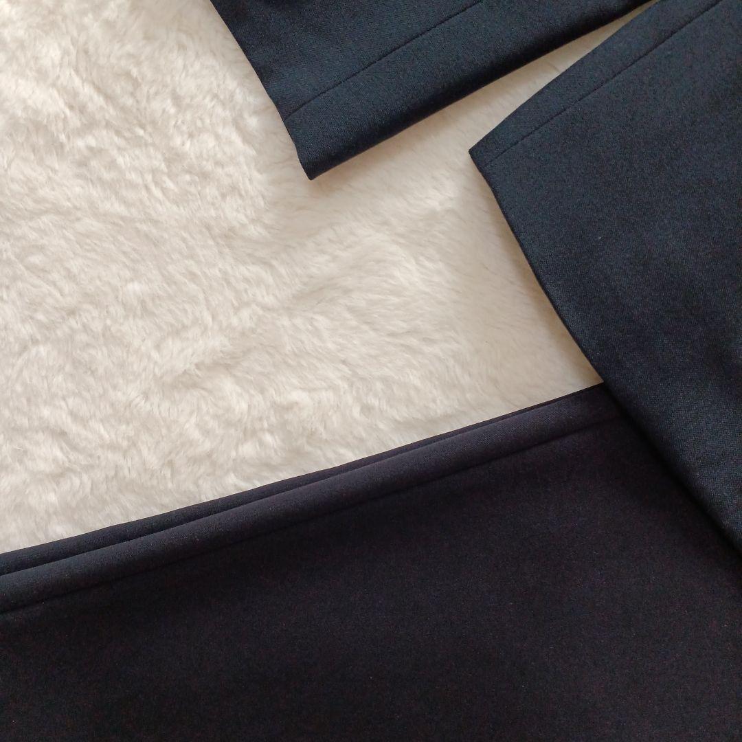 洗える！PLST プラステ ノーカラージャケット ワイドパンツ セット