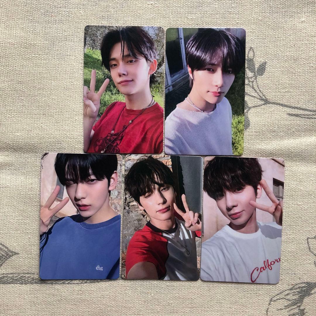 TXT 再生キャンペーン LINE MUSIC 5枚全員 トレカ ニュース ｜ TOMORROW X TOGETHER JAPAN OFFICIAL SITE