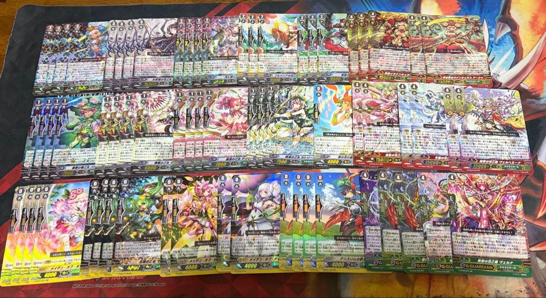 ヴァンガード 青アーシャ デッキ　パーツ付き　開花 Pスタンダード ブシロード、『カードファイト!! ヴァンガード』よりPスタンダード