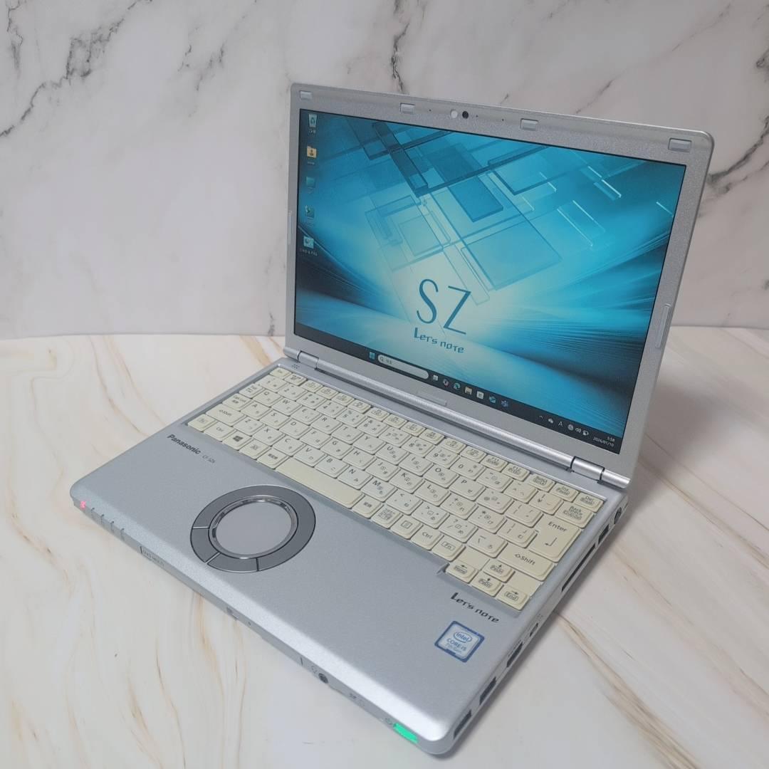 パナソニック レッツノート/i5/8GB/SSD256/Office搭載/DVD Let's note SV 第8世代 Core i5 ノートパソコン 中古 パナソニック