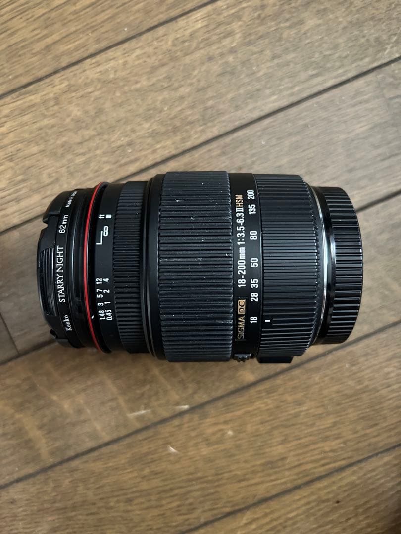 レンズ(ズーム) SIGMA 18-200mm f/3.5-6.3 DC OS HSM