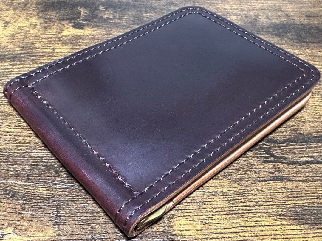 VASCO CLASSIC コードバンダークブラウン マネークリップ