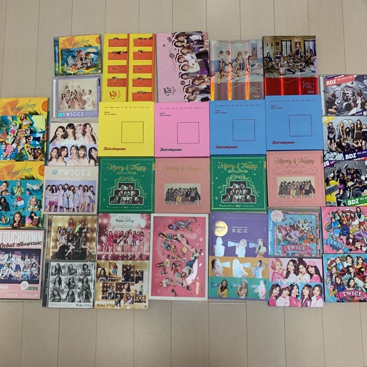 twiceアルバムセット TWICE アルバム セット 11枚 1部特典付き - メルカリ